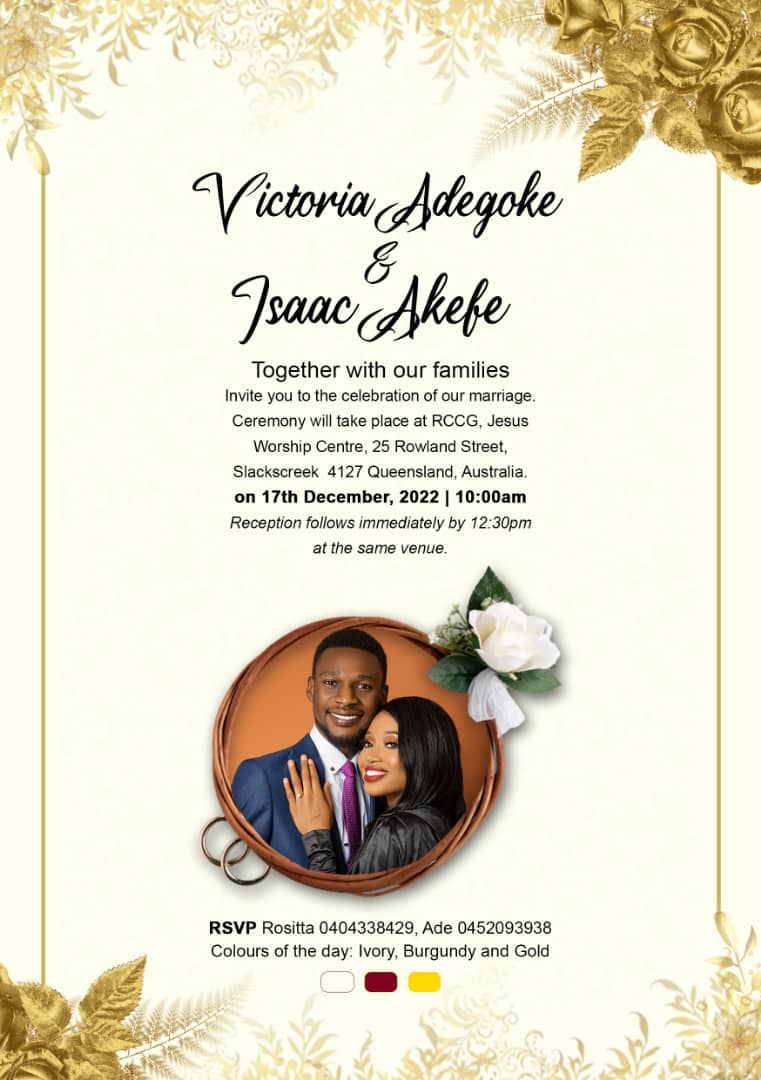 Wedding Invitation Card